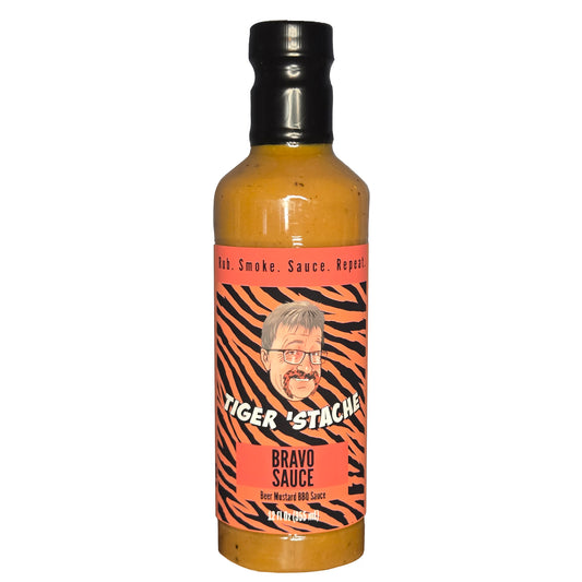 Tiger'Stache Bravo Sauce - Beer Mustard BBQ Sauce