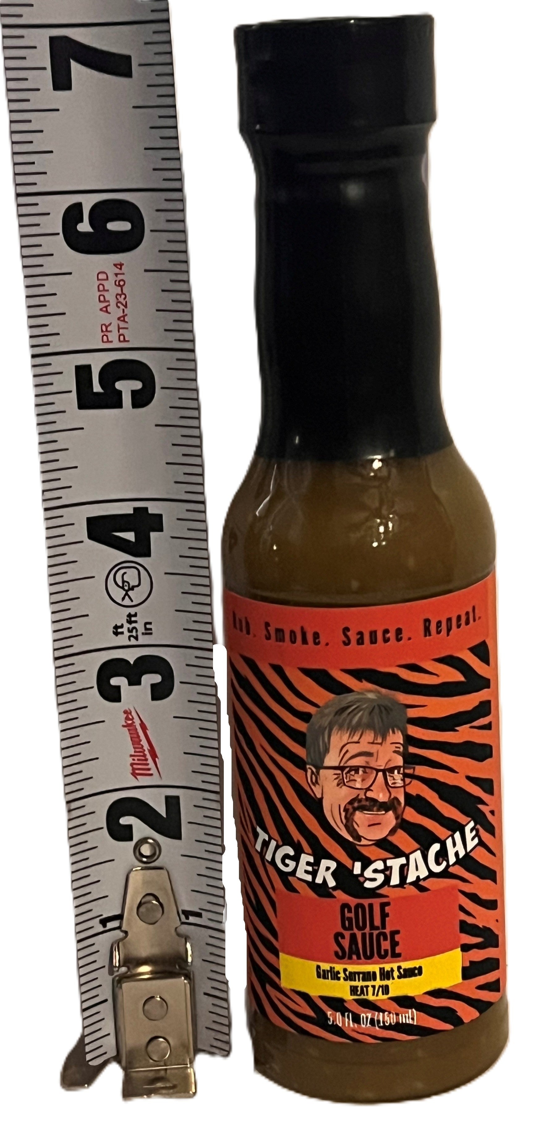 GOLF SAUCE GARLIC SERRANO HOT SAUCE