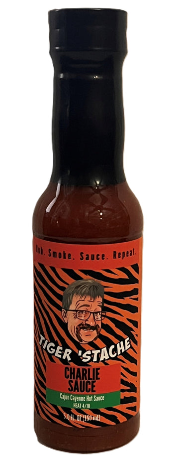 CHARLIE SAUCE CAJUN CAYENNE HOT SAUCE
