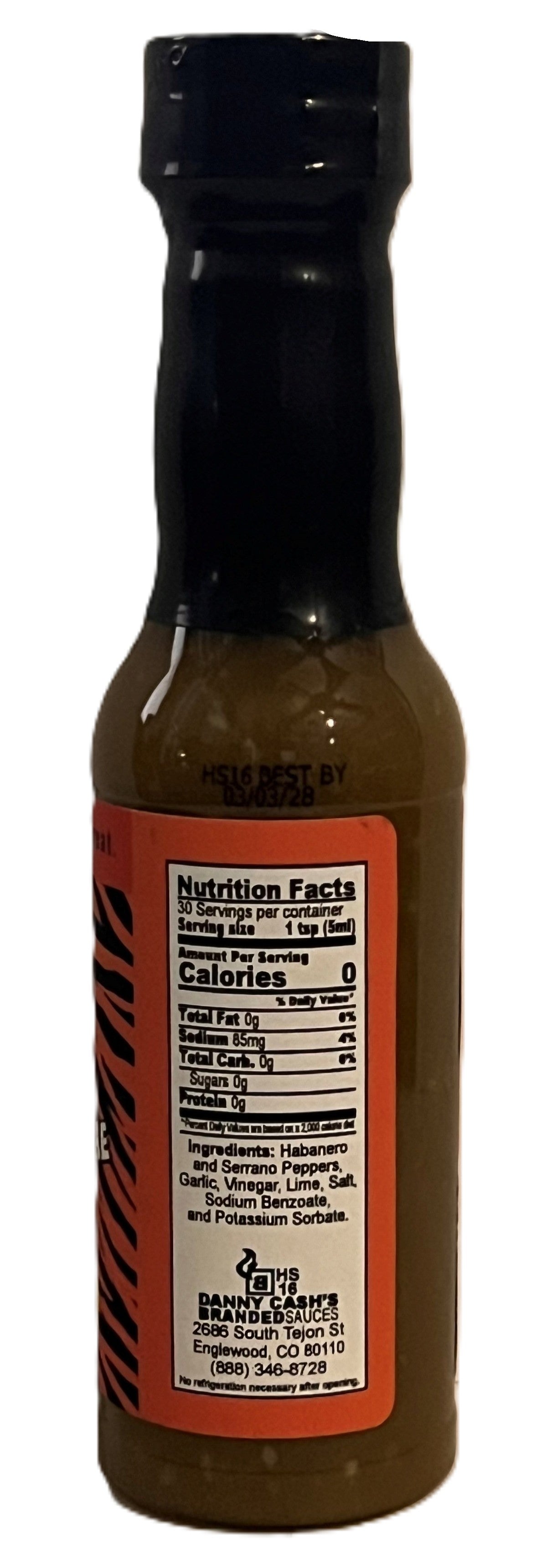 GOLF SAUCE GARLIC SERRANO HOT SAUCE