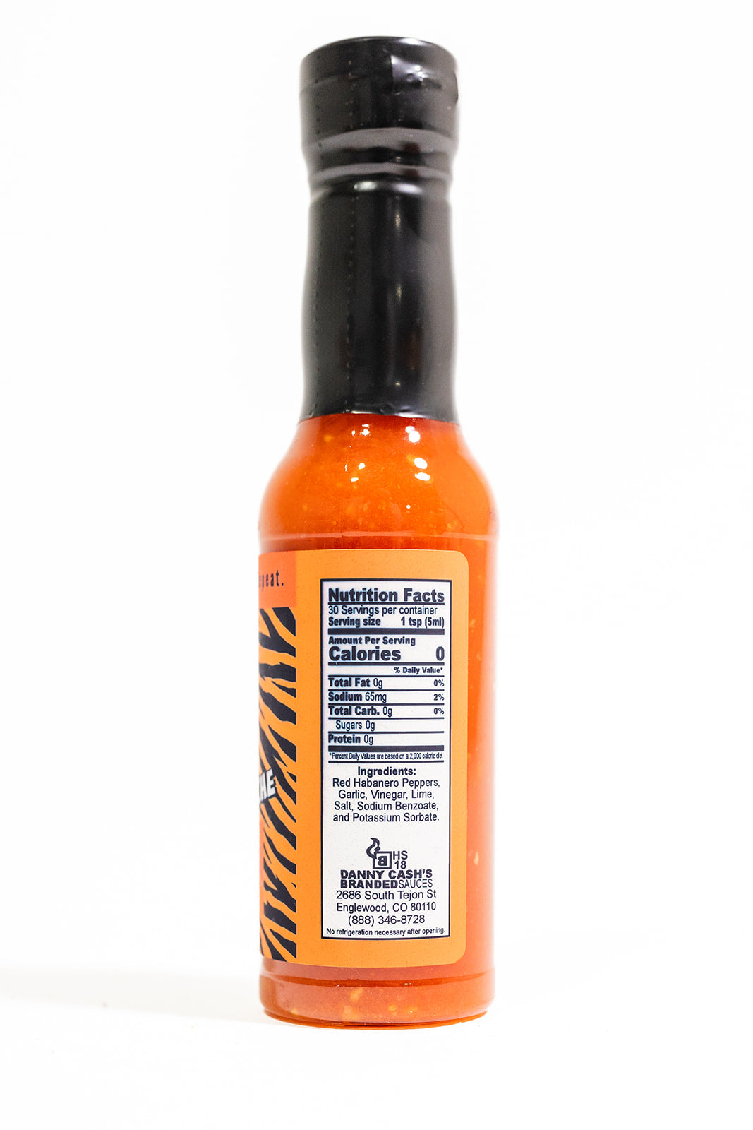 Zulu Sauce - Red Habanero Hot Sauce